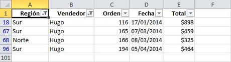 filtros en excel 06 Filtros Automáticos en Excel