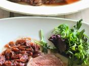 Rabillo ternera guisado vino. Receta