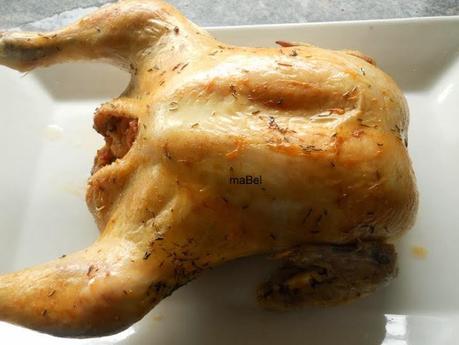 Pollo relleno con chorizo de Gordon Ramsay