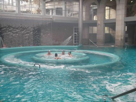 Actividad de Hidroterapia en el Palacio da Auga de Mondariz