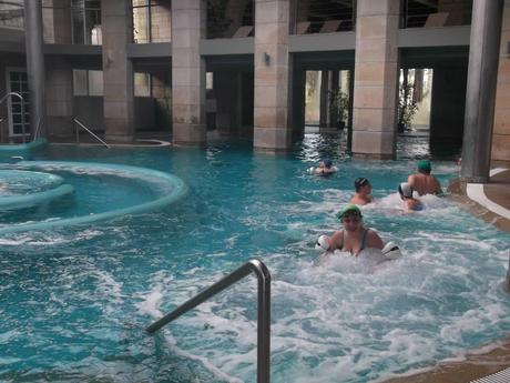 Actividad de Hidroterapia en el Palacio da Auga de Mondariz