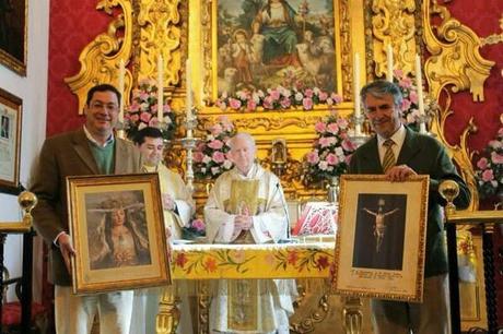 Retiro de Cuaresma de la Hermandad de Santa Cruz de Sevilla en la ermita de la Divina Pastora