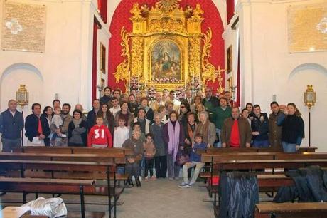 Retiro de Cuaresma de la Hermandad de Santa Cruz de Sevilla en la ermita de la Divina Pastora