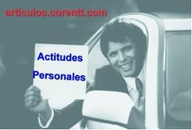 actitudes personales