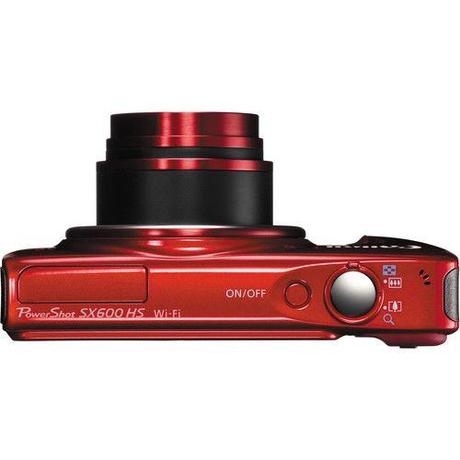 Canon PowerShot SX600 HS superior roja