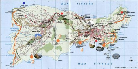 LRG Magazine - Lugares con Encanto - Capri - Mapa para llevar