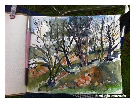 Pintar en el campo Pintar en el campo