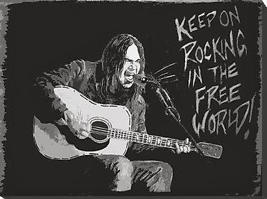 VERSIONES (50): ROCKIN' IN THE FREE WORLD - Neil Young, 1989