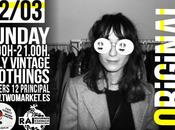 Venta ropa segunda mano moda vintage Barcelona, mercadillos Marzo