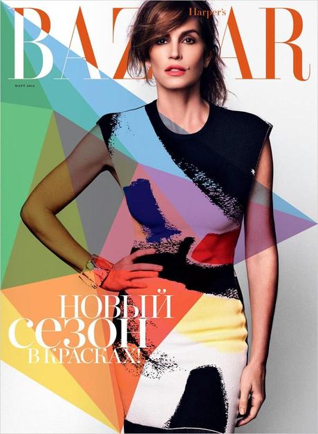 Cindy Crawford Para Harper Bazaar