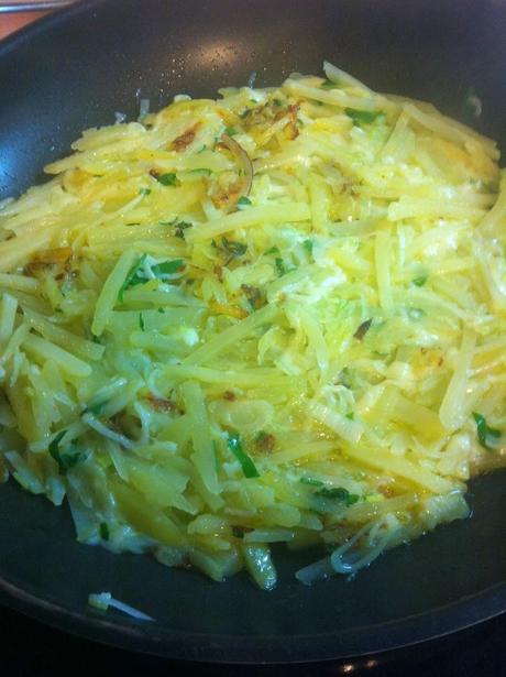 Rösti Suizo De Patatas Y Queso