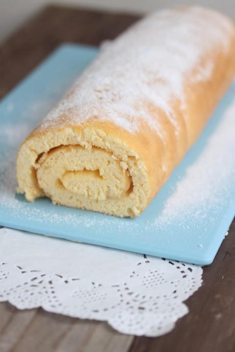 Roll Cake tradicional (Brazo de gitano)