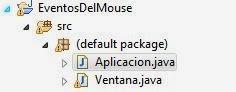 Ejemplo eventos del mouse en Java