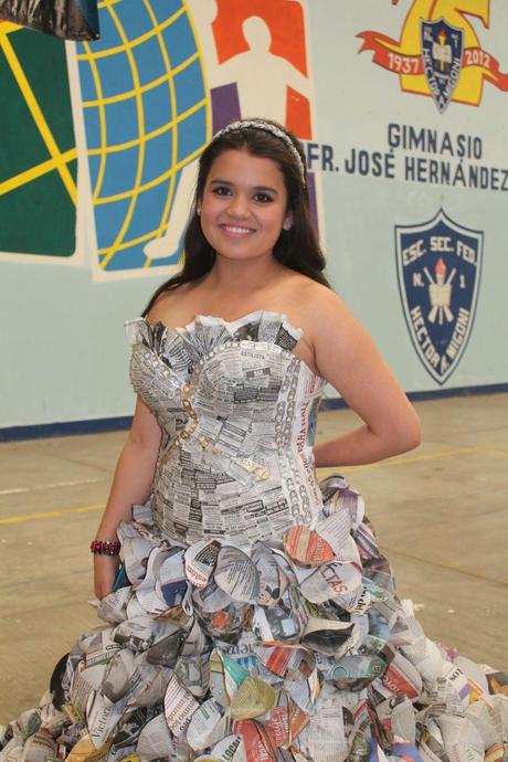 Maricruz Santacruz, ganadora de la segunda edición del certamen de “Señorita Ecológica 2013”. Fotos: Johana Ochoa  