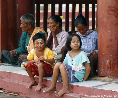 rostros Myanmar