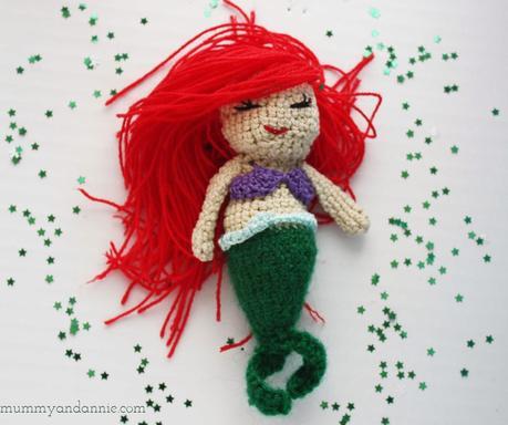 MIS EXPERIMENTOS AMIGURUMIS: LA SIRENITA