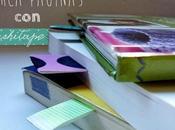 Marca páginas washi tape