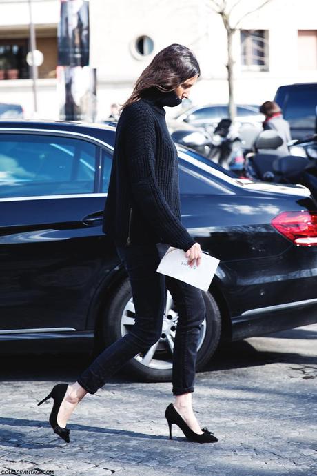 Paris_Fashion_Week_Fall_14-Street_Style-PFW-Geraldine_Saglio-Celine-Black