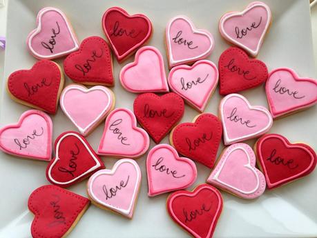 galletas de san valentin