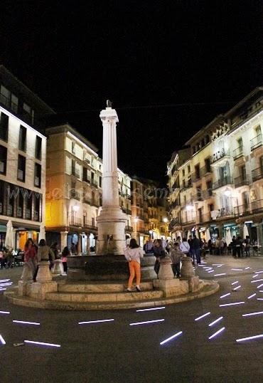 La Plaza del Torico, punto de encuentro del modernismo de Teruel 