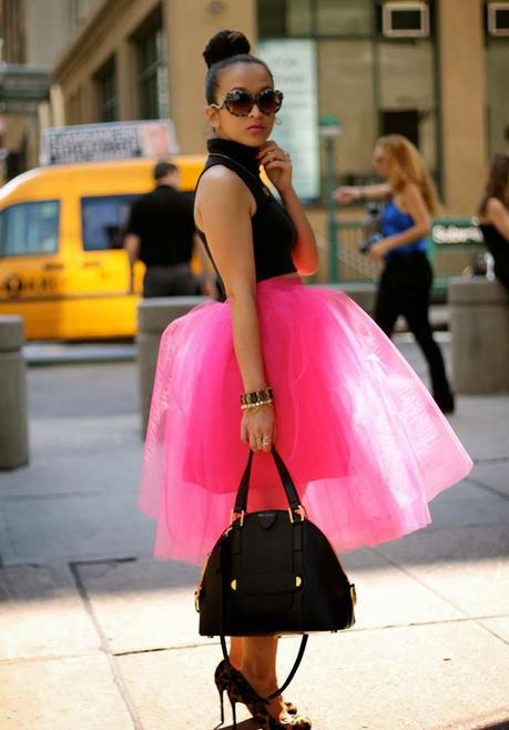 tulle tul look