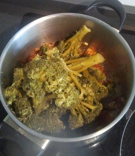 Brócolis esparragados