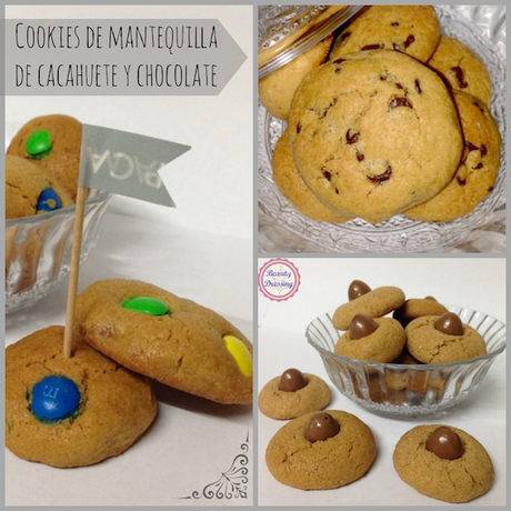 Receta: Cookies de mantequilla de cacahuete y chocolate