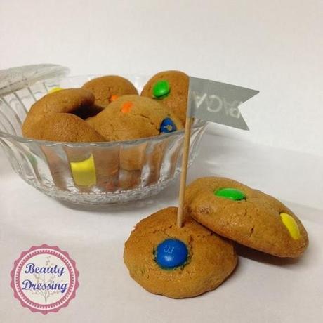 Receta: Cookies de mantequilla de cacahuete y chocolate