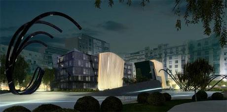 A-cero Projects A-cero presenta una propuesta para el acondicionamiento de una manzana emblemática de la capital