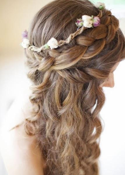 Peinados de novia con trenzas  Paperblog