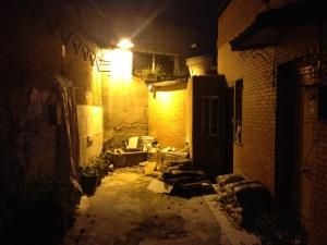 Final del Pasaje de Cavanilles, Madrid 