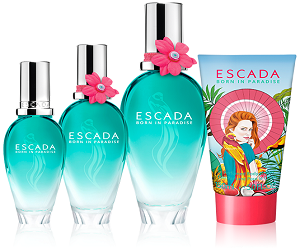 CONSIGUE UNA MUESTRA GRATIS DE LA NUEVA FRAGANCIA DE ESCADA BORN IN PARADISE