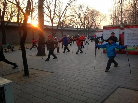 El recinto del Templo del Cielo. Beijing. China