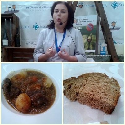 FÓRUM GASTRONÓMICO A CORUÑA 2014 COLLAGE ROCIO