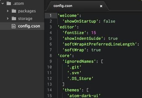 Atom: un editor de texto para programadores made in Github