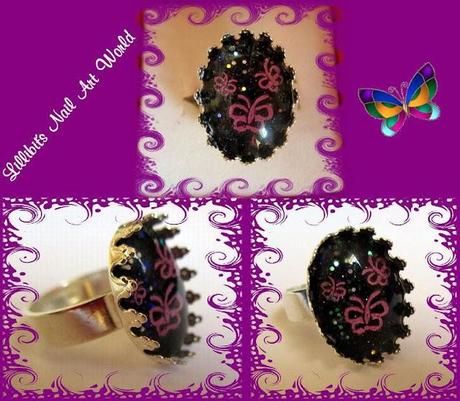 Anillos de mariposas