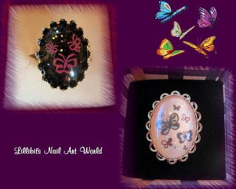 Anillos de mariposas