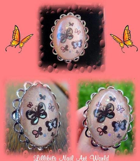 Anillos de mariposas