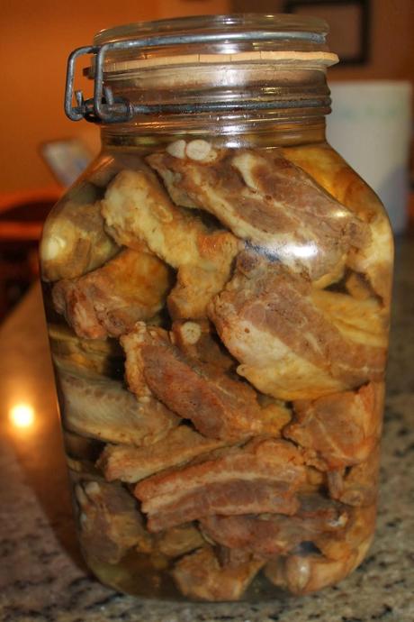 Costillas guisadas con patatas y alcachofas