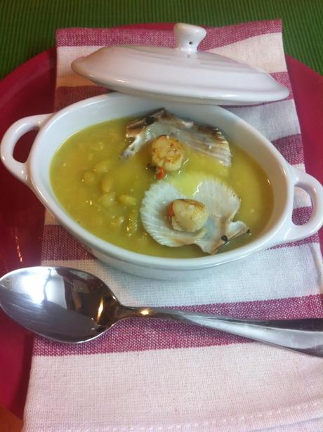 Judías Verdinas Con Zamburiñas