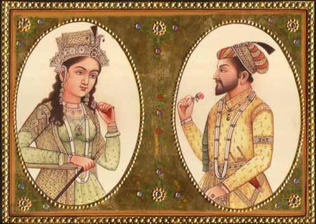 Shah Jahan y Mumtaz Mahal