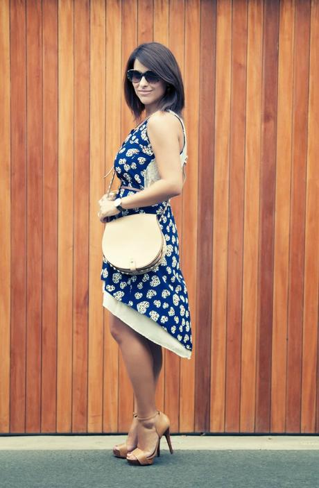 Mis looks , outfit post, Wasabi, Que me pongo?, vestido asimétrico, Patty Arata Blog, estampado con encaje