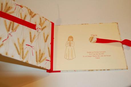 Libro de Primera Comunión para María