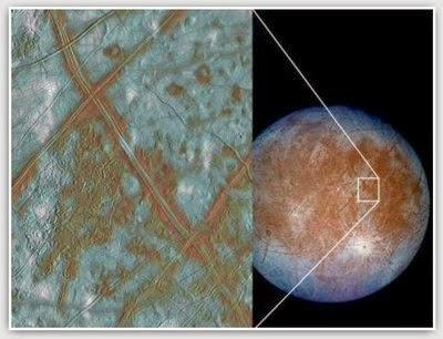 LOS GIGANTESCOS OCÉANOS DE  LA LUNA TITÁN Y EUROPA