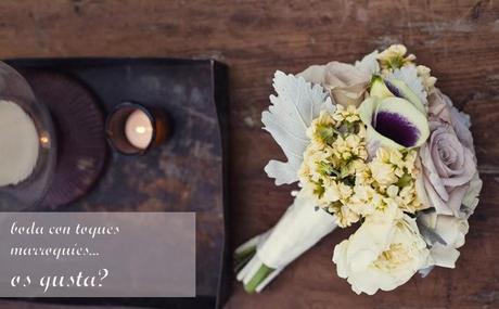 Boda con toque marroquí