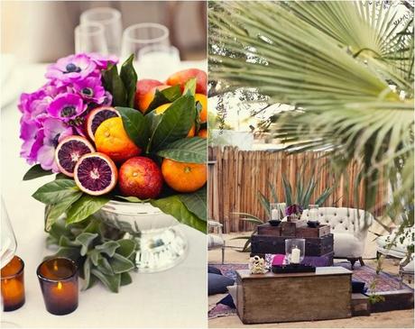 Boda con toque marroquí