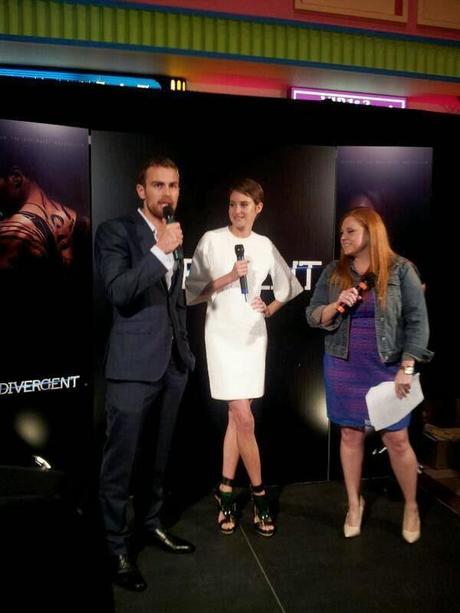 Divergent Tour Atlanta (Shailene & Theo)
