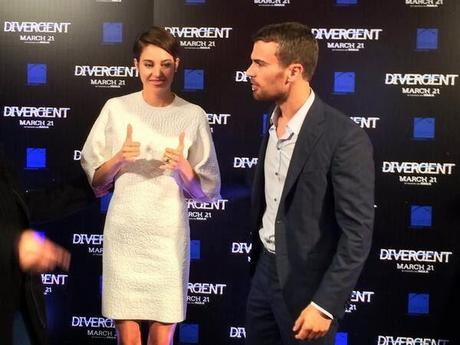 Divergent Tour Atlanta (Shailene & Theo)