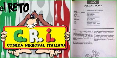 Focaccia Dolce: con chocolate negro y naranja confitada