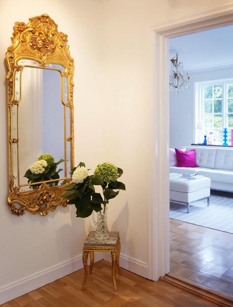 Genial mix de estilos en una vivienda sueca